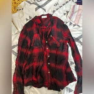 Red and black flannel